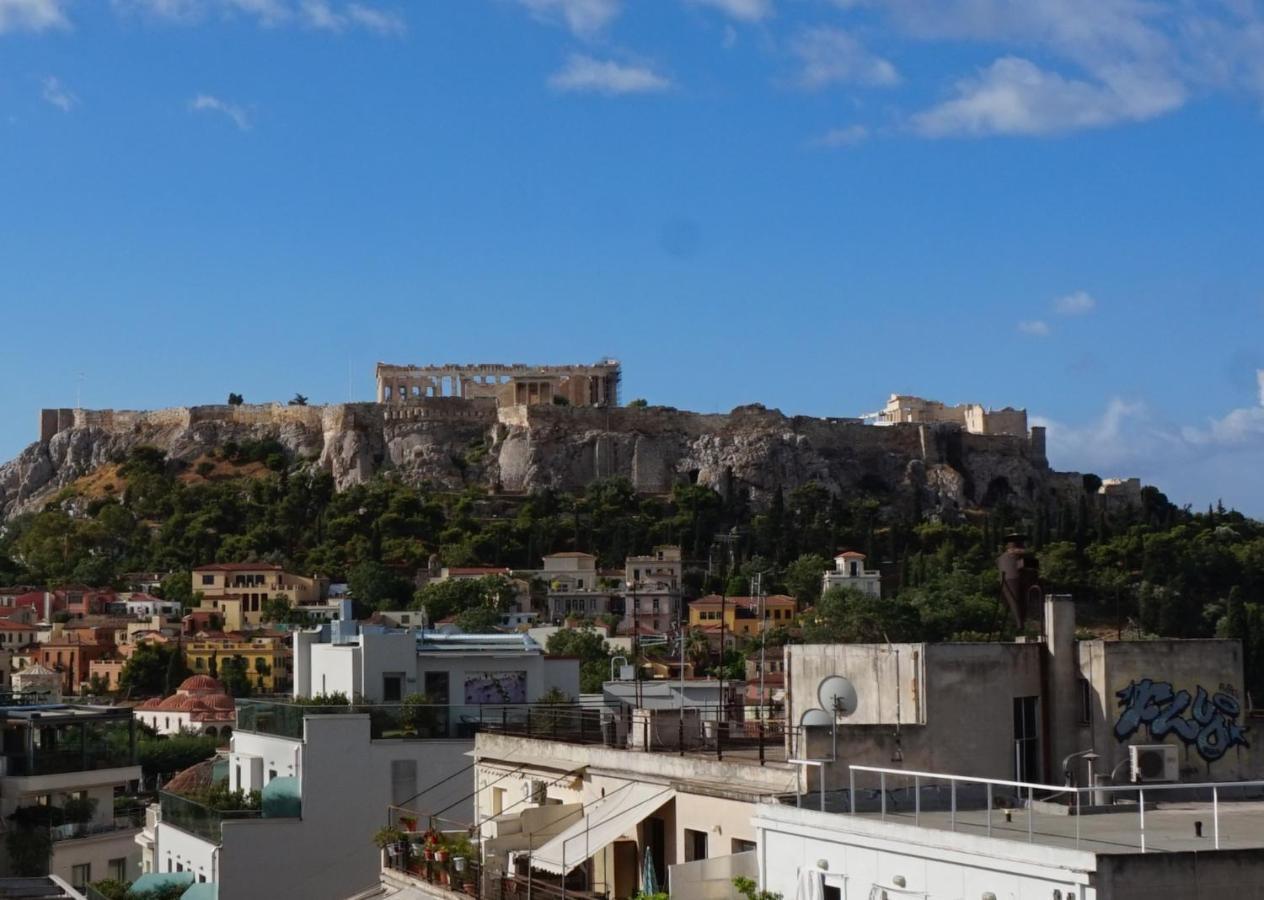 Stylish Apartment, Acropolis View Athene Buitenkant foto